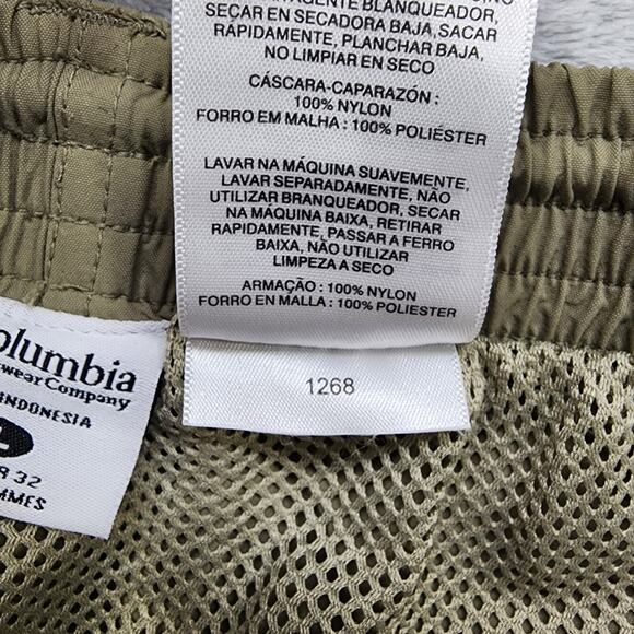 Columbia Pants Mens XL Tan PFG Performance Aruba III Omni-Shade Convertible - Picture 10 of 15